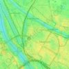 Topografische Karte G7, Höhe, Relief