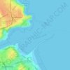 Topografische Karte Tyne, Höhe, Relief