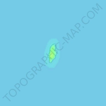 Topografische Karte Eagle Island, Höhe, Relief