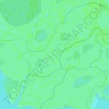 Topografische Karte Мста, Höhe, Relief