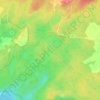 Topografische Karte Afrika, Höhe, Relief