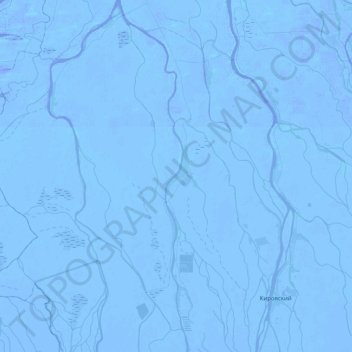 Topografische Karte Гандурино, Höhe, Relief