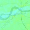 Topografische Karte Sutlej River, Höhe, Relief
