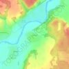 Topografische Karte Троицкое, Höhe, Relief