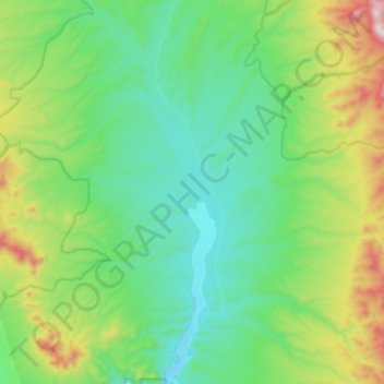Topografische Karte Meadow Valley Wash, Höhe, Relief