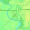 Topografische Karte Sienna (Brazos River) Park, Höhe, Relief