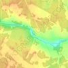 Topografische Karte Синара, Höhe, Relief