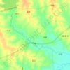Topografische Karte 王河, Höhe, Relief