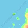 Topografische Karte Northerly Island, Höhe, Relief