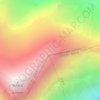Topografische Karte གནམས་ལྕགས་འབར་བ། 南迦巴瓦峰, Höhe, Relief