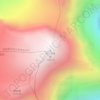 Topografische Karte 慕士塔格峰 Muztagh Ata مۇز تاغ ئاتا, Höhe, Relief