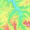 Topografische Karte Gulpen-Wittem, Höhe, Relief