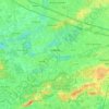 Topografische Karte Laakdal, Höhe, Relief