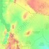 Topografische Karte Marsabit, Höhe, Relief