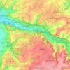 Topografische Karte Valkenburg aan de Geul, Höhe, Relief